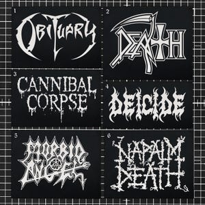 Death Heavy Metal Patches, Punk Patches, DIY Patches, Screen Printing Patches