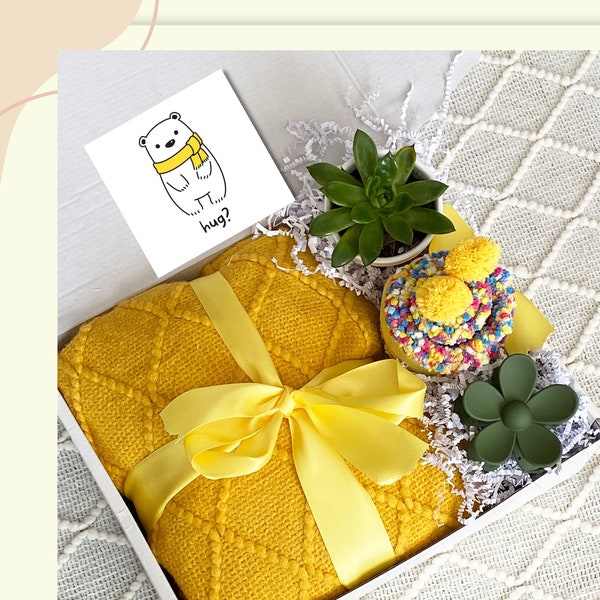 Caja de regalo del Día de la Madre con suculentas y velas / Cesta de regalo para mamá / Juego de regalos personalizado para mujeres, Gran regalo feliz del Día de la Madre para ella