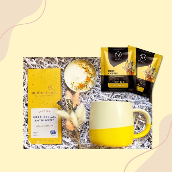 Coffee Gift Basket Etsy