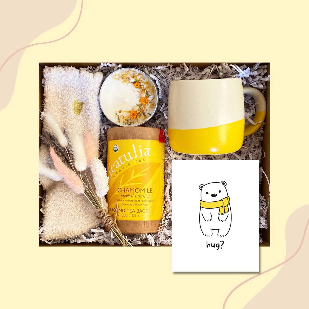 Cozy Gift Box Tea Gift Set Happy Birthday Gift Box hygge Etsy