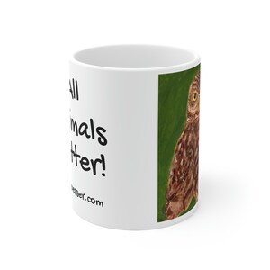 Owl - All Animals Matter Mug US Supplier