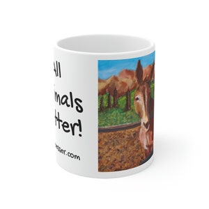 Mule - All Animals Matter Mug US Supplier