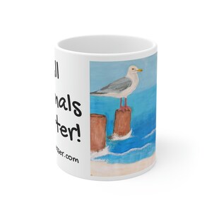 Sea Birds - All Animals Matter Mug Amerikaanse leverancier