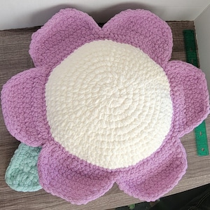 Sparkly Flower Pillow