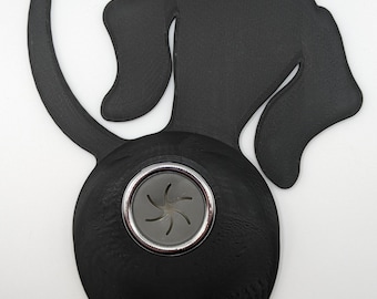 Dackel Bum Handtuchhalter