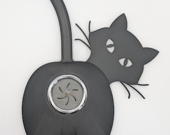 Katze Bum Handtuchhalter