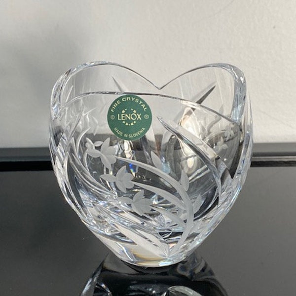 Lenox Crystal Bowl Etsy