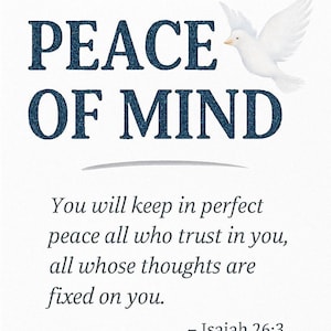 Peace of Mind Gebet beruhigend Digitaler Download für inneren Frieden & Stille