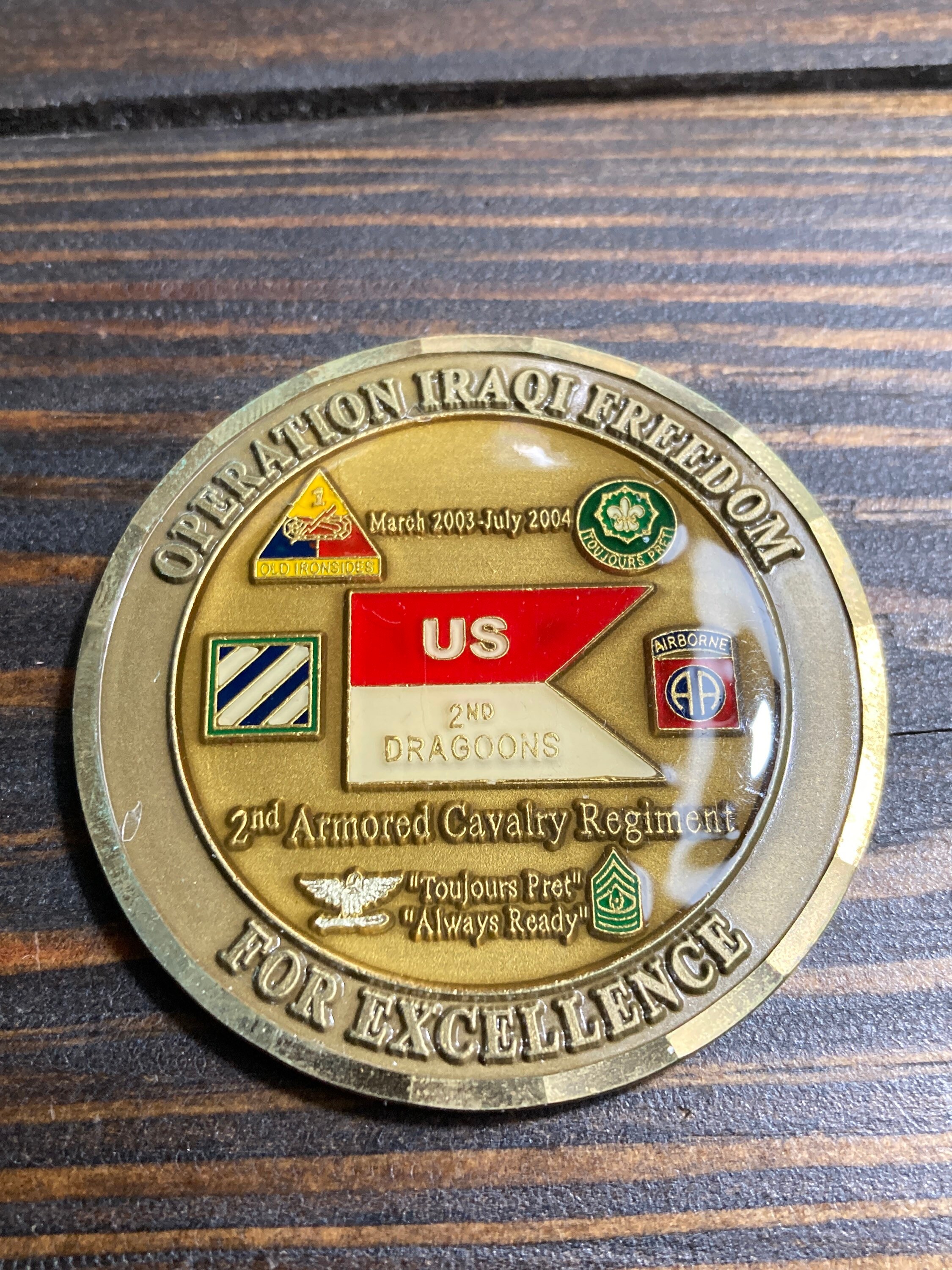 Iraqi Challenge Coin - Etsy