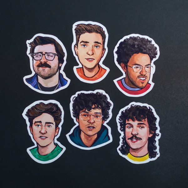 Commentary Youtuber Stickers