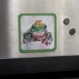 Frog Prince Magnet/Sticker