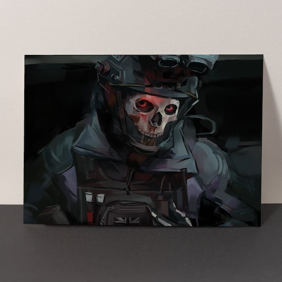 Ghost Call Of Duty Posters Online - Shop Unique Metal Prints