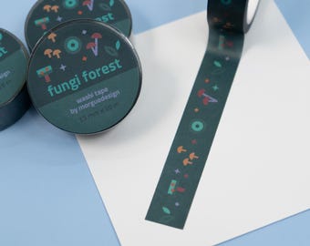 Fungi Forest Decorative Washi Tape