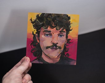 Kurtis Conner Pink Art Print