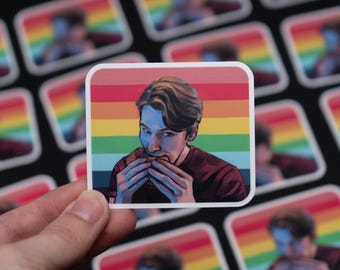 Jerma Burger Pride Vinyl Sticker
