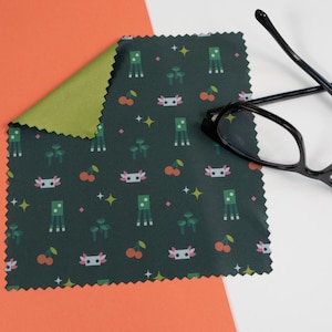Aquatic Glow Glasses Cleaning Cloth | Cleaner Screen Wipe