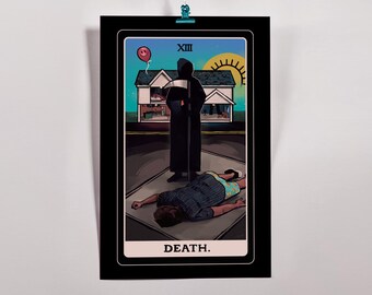 Death 11x17 Poster Art Print (Jerma Tarot)