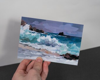 Crashing Waves Art Print