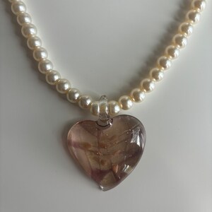 heart charm necklace