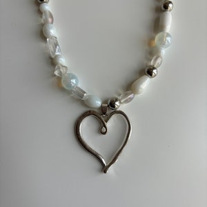 heart charm necklace