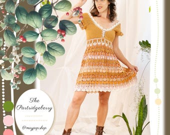 Partridgeberry Top/Dress Crochet Pattern