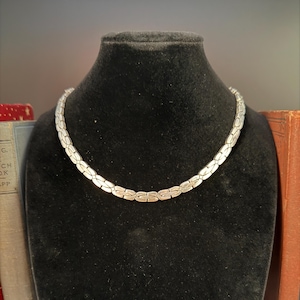 Mexican Silver Link Necklaces - Etsy