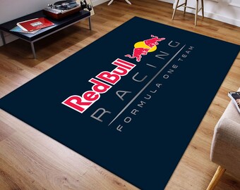 Redbull F1 Rug, F1 Rug, Sport Car Rug, Racer Rug, Drive to Survive, Area Rug, Populer Rug, Modern Rug, Carpet, Runner Rug