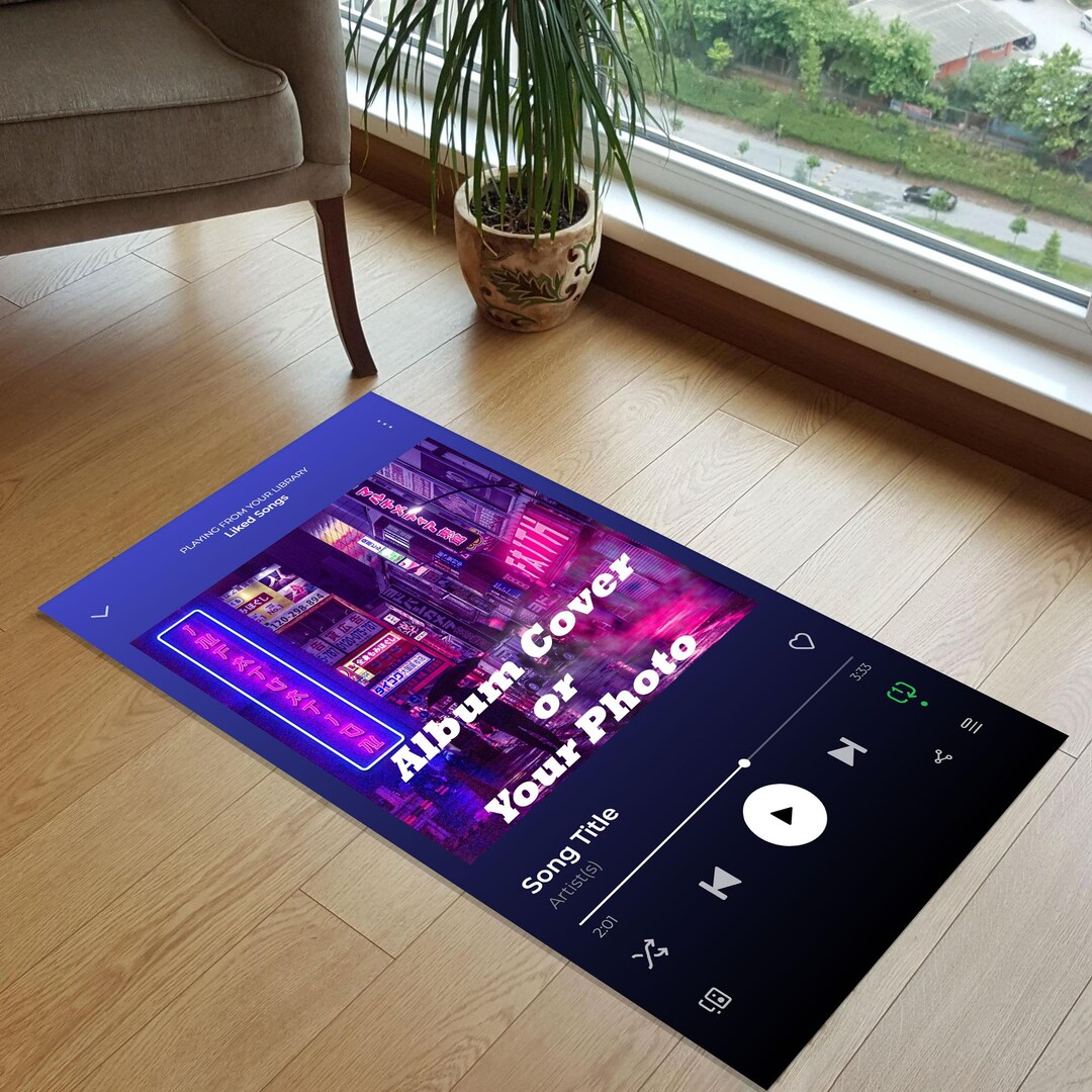 Personalized Album Rug, Customizable Album Rug, Custom Album Cover Rug ...