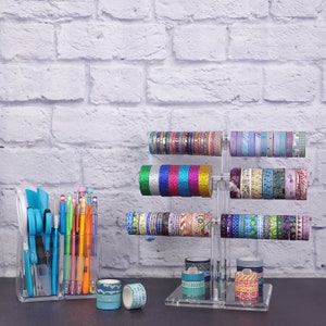 Washi Tape Organizer Set Scrapbooking Storage Art Supply Storage