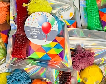 Fidget Party Favor Pack, Fidget Party Favors, Fidget Pack, Klassenzimmer Geschenke, Kindergeburtstag-Handouts, Autismus Favor, Weihnachtsgeschenk