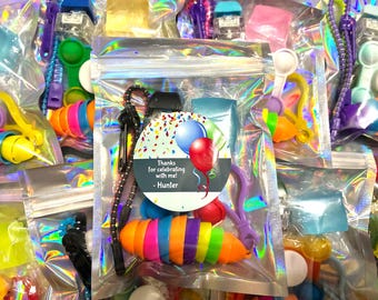 Birthday Party Favor Pack, Fidget Toys, Classroom Gifts, Stocking Stuffers, Favors, Gender Neutral