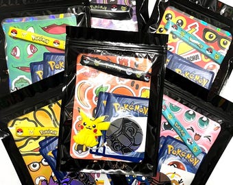 Geburtstagsparty Gastgeschenk Paket - Pokemon Themen, Partygeschenke, Geschenke für das Klassenzimmer, Kindergeburtstag-Handouts, Gamer, Strumpf Stuffer