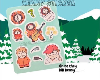 South Park Dead Kenny Enamel Pin - 'Oh My God They Killed Kenny' Figure