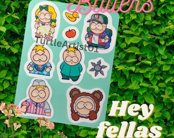 Butters sticker sheet