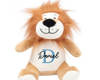 Lion Soft Toy | Personalised Lion Stuffed Animal | Lion Teddy Bear | Gift For Boys | Gift For Girls | New Baby Gift | Kids Soft Toy