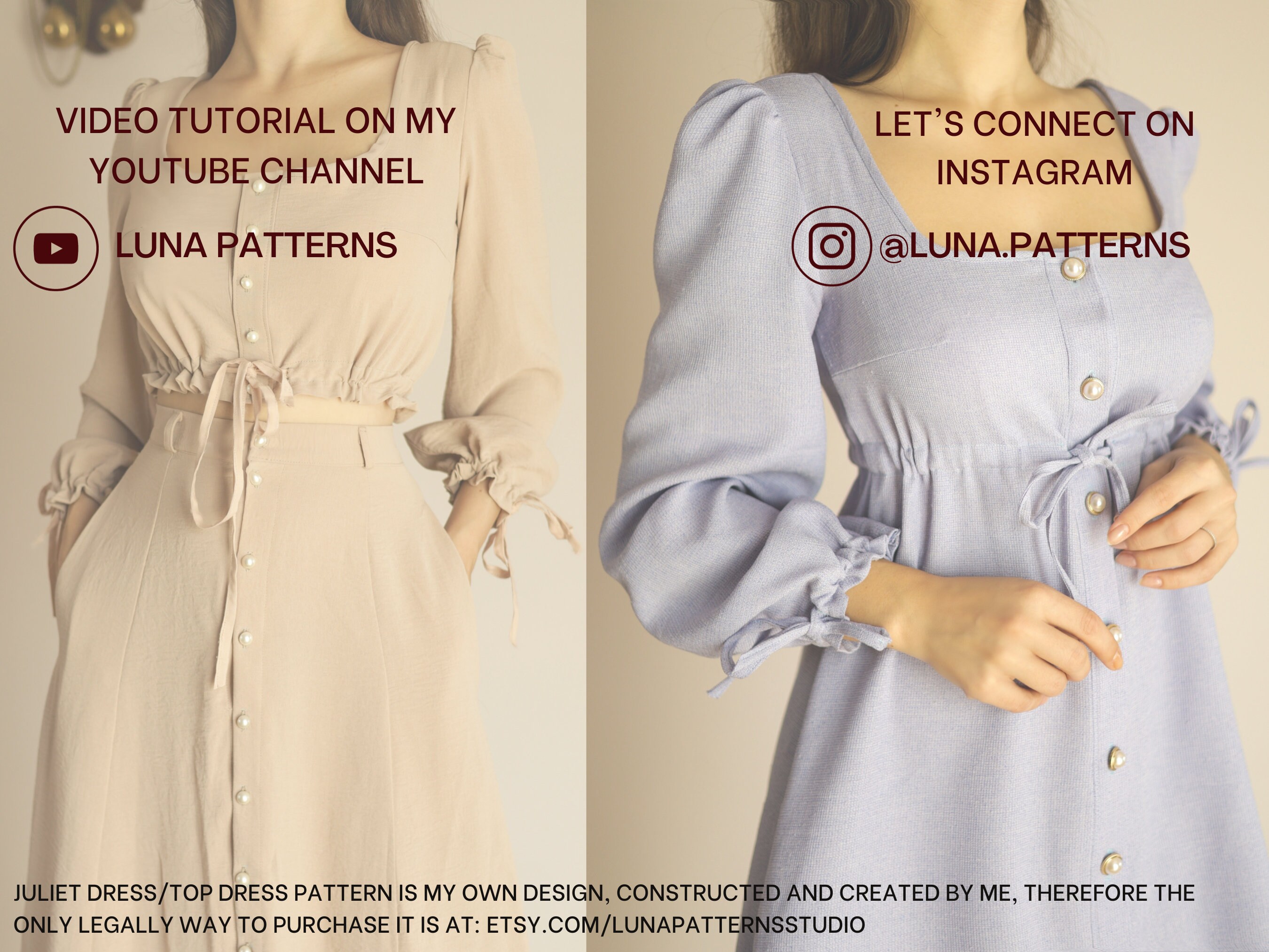 TOP Sewing PATTERN Digital Pattern Instant Download - Etsy