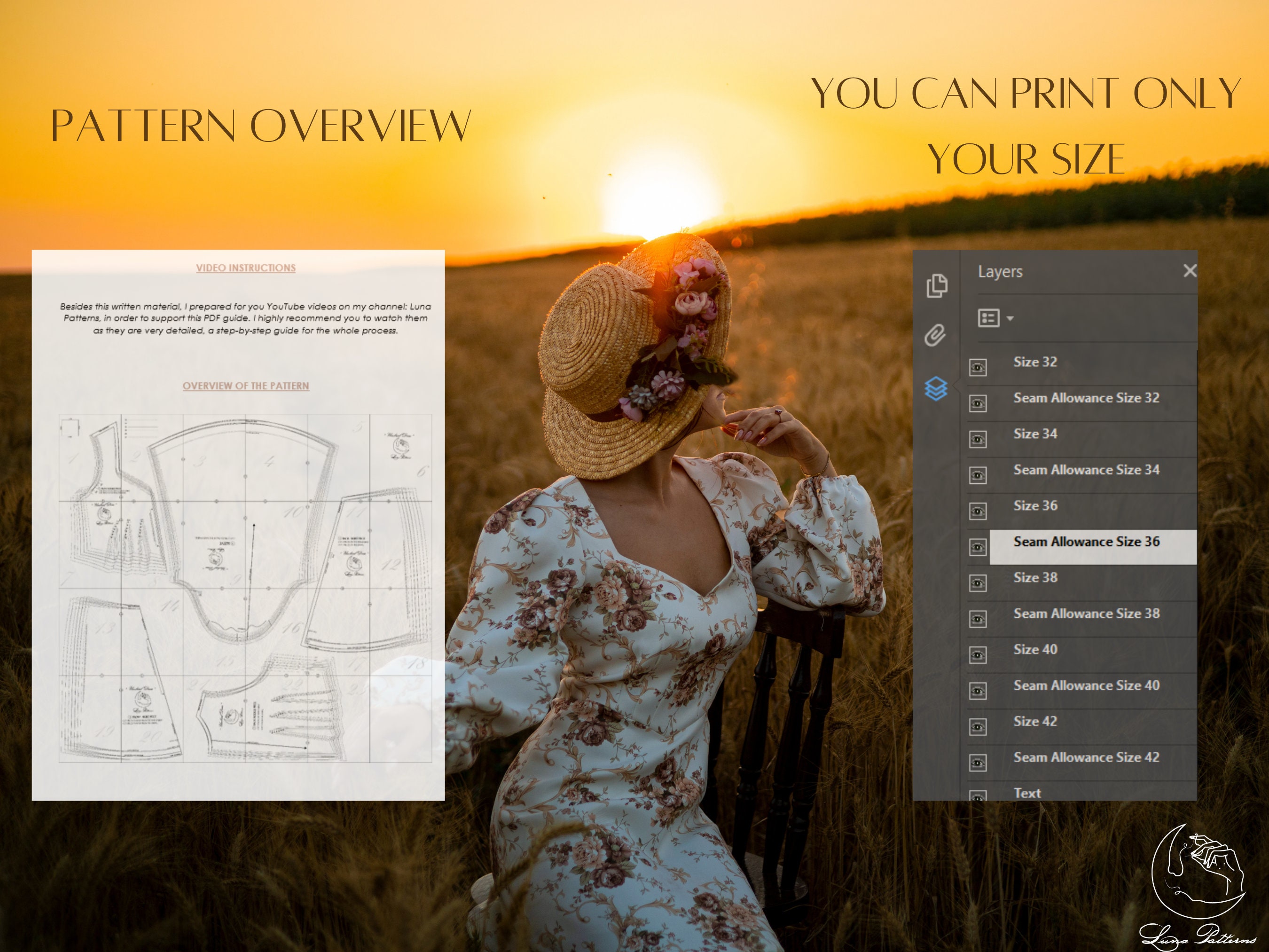 Dress/top-pdf Sewing PATTERN. Digital Patterncorset Like - Etsy Canada