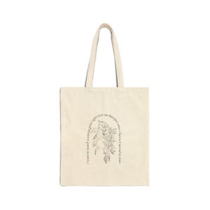 The Lakes Lyrics | Taylor Lyrics | Canvas Tote Bag | Swiftie Merch