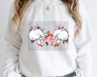 Enemies to Lovers Crewneck | Bookish Merch | Tiktok Booktok Merch | Enemies to Lovers Trope | Unisex Heavy Blend Crewneck Sweatshirt