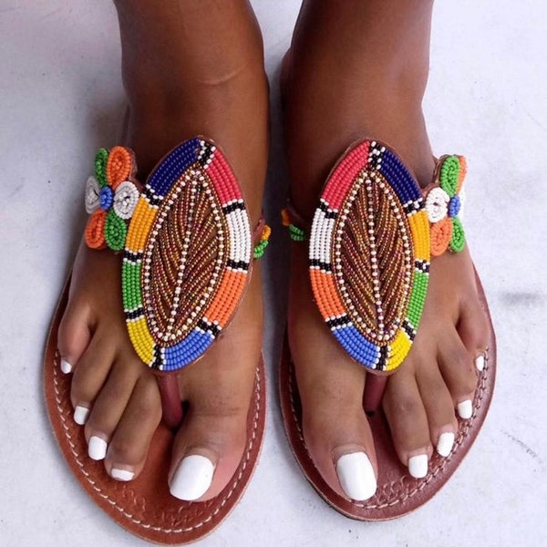 maasai slippers