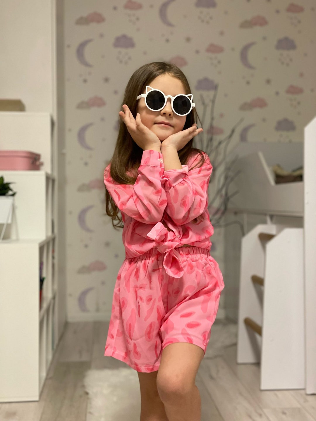 Cute Baby Girl Casual Summer Suit / Toddler Girl Set / Summer Etsy