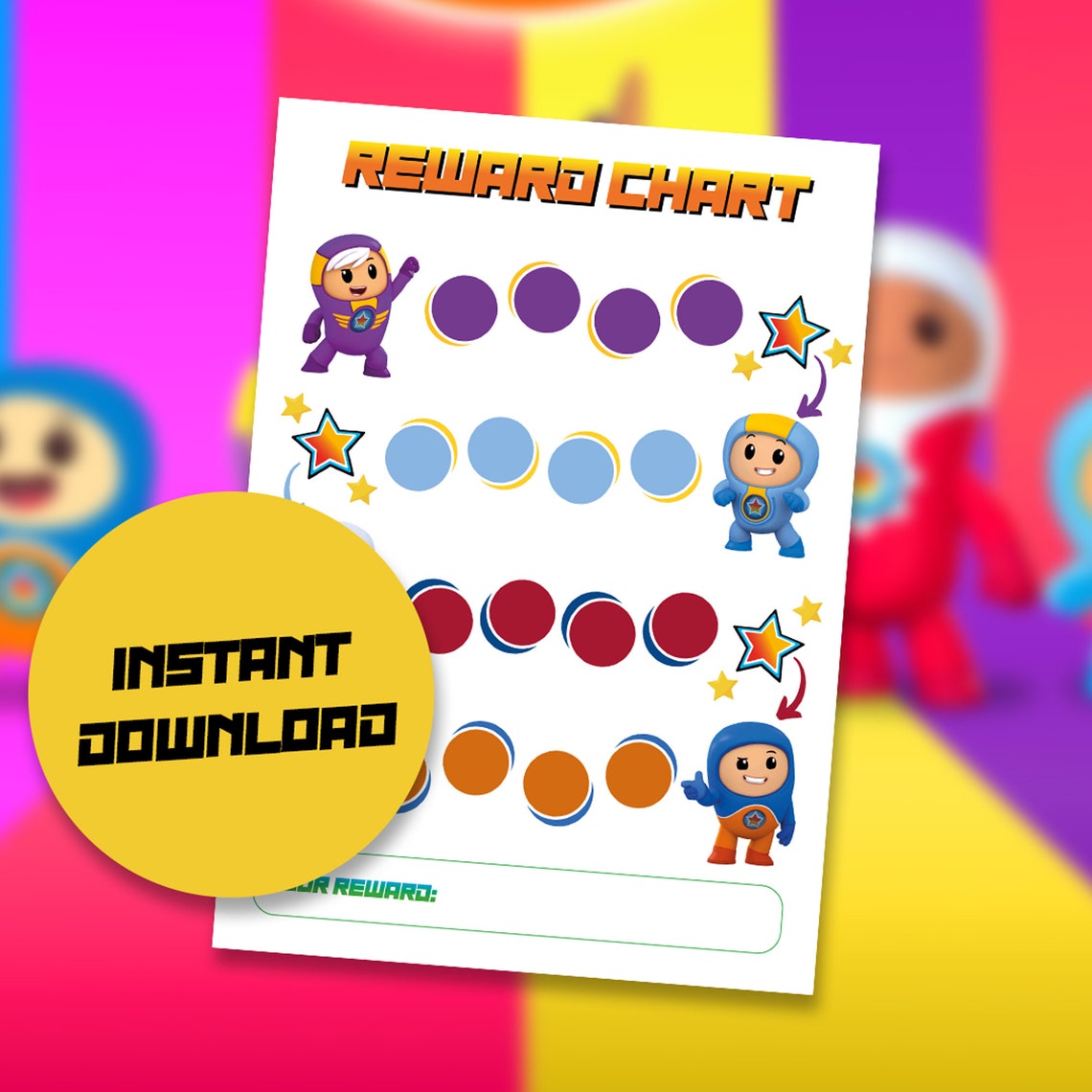 cbeebies-go-jetters-wall-chart-for-children-etsy-canada