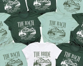 Camp Bachelorette Party Shirts,Lake Bachelorette Party, Hiking Bachelorette, Last Trail Before the Veil,Camp Bach Shirt,Camping Bachelorette