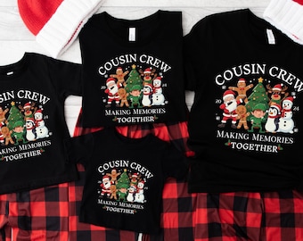 Cousin Crew Shirts Christmas, Christmas Cousin Party,  Family Matching Cousin Crew, Cousin Reunion Shirt, Family Reunion Shirts Cousin Gift