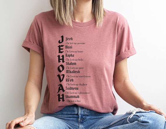 Names Of God Women T shirt Names Of God Women T shirt