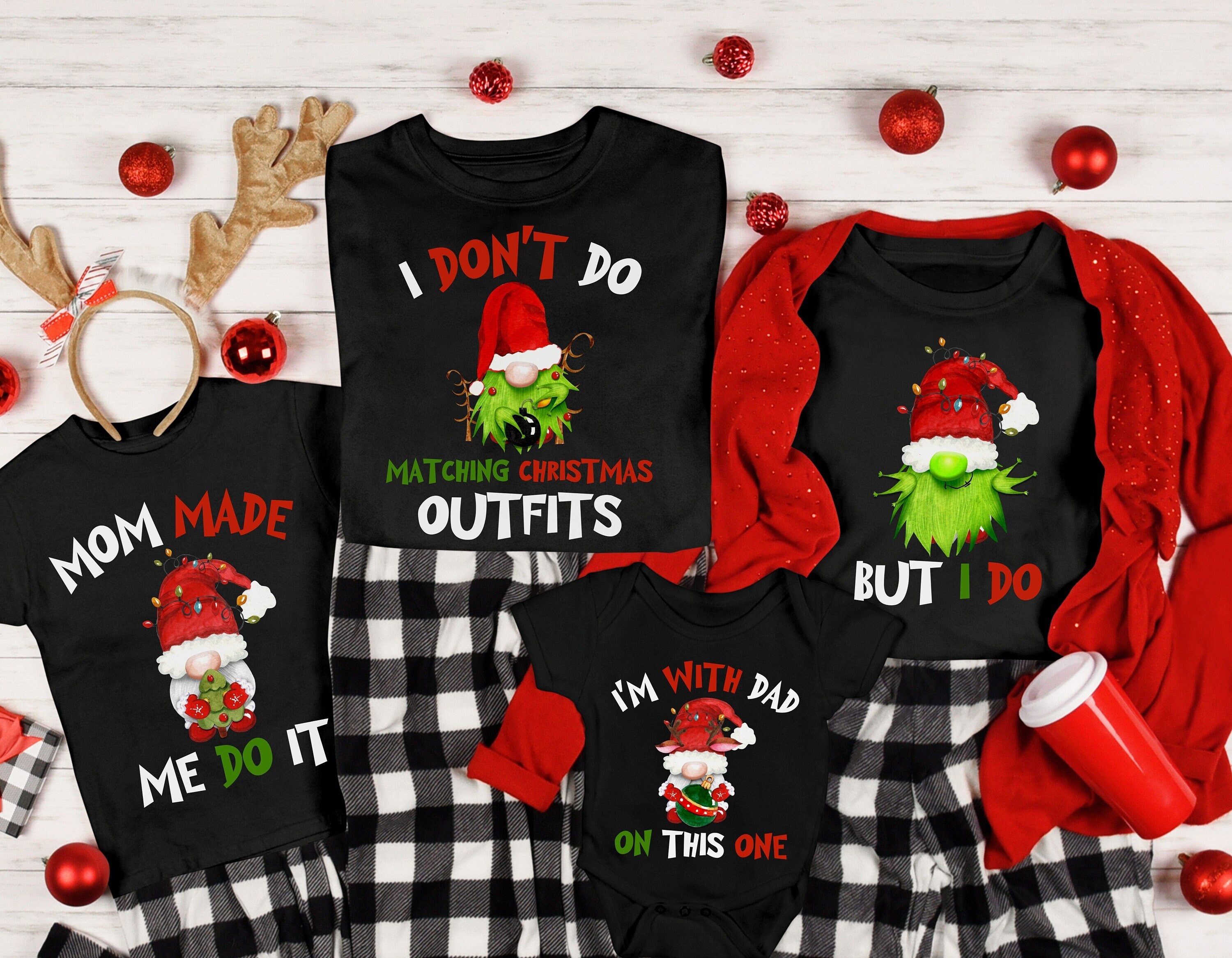 Funny family christmas costumes