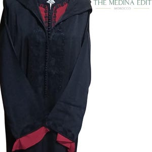 Moroccan Jellaba Caftan Set Handcrafted Sfifa  Aqad with Elegant Embroidery Perfect for Special Occasion