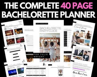 Bachelorette itinerary template, Bachelorette weekend itinerary, Travel Itinerary Bachelorette, Digital Itinerary Bachelorette party