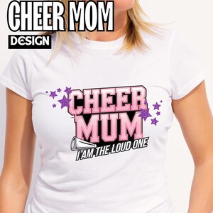 Cheer mom png, Red sequin cheer mom svg, cheer mom shirt png, Cheer mom sweatshirt png, cheer mom png for shirt, senior cheer mom png