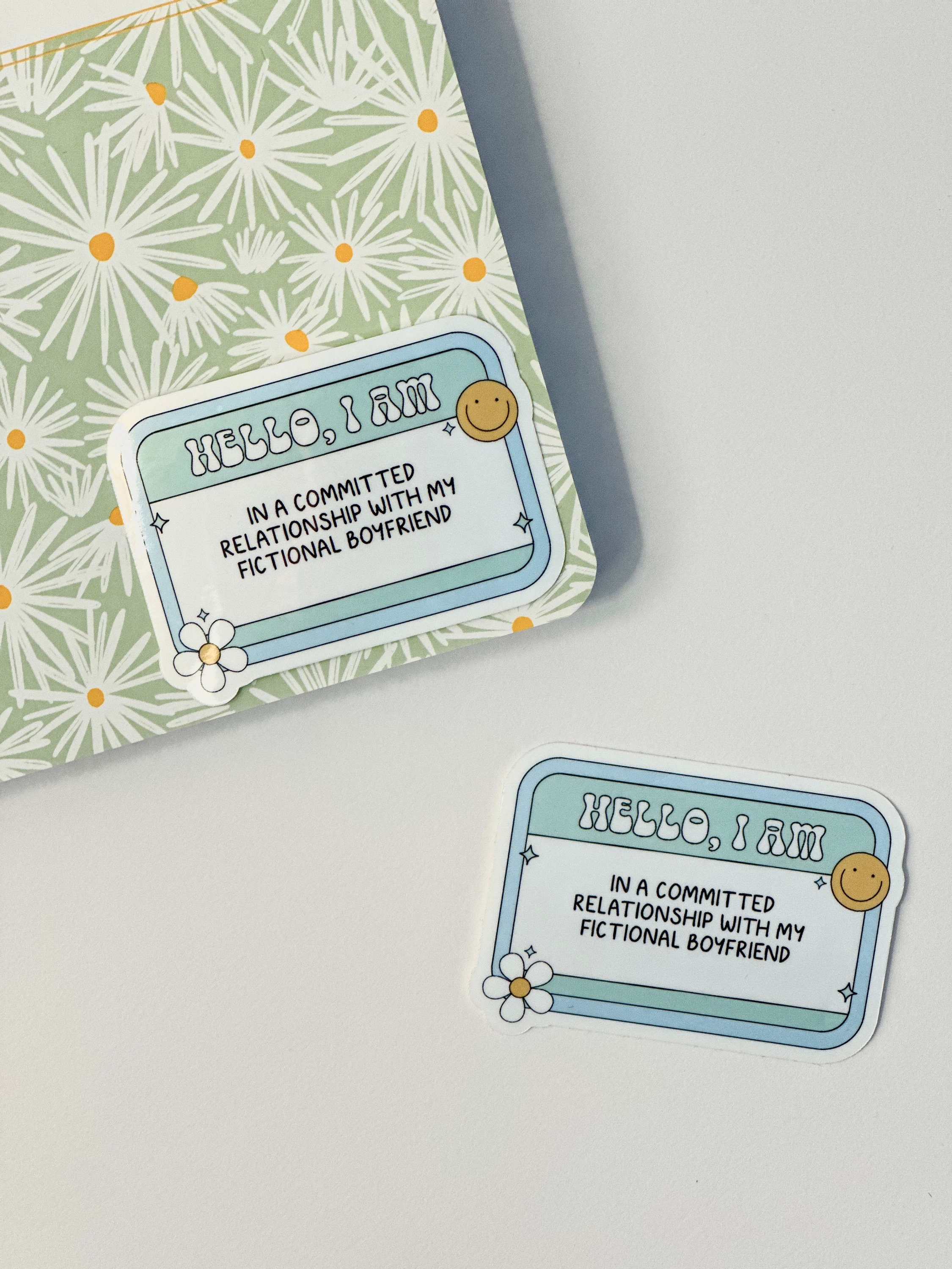 Tag Form Sticker Name Tag Sticker Bookish Stickers I Love Reading Sticker - Etsy
